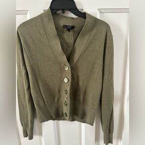J. Crew Olive Green Women's Cardigan